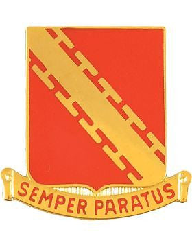 0052 Air Defense Artillery Unit Crest (Semper Paratus)