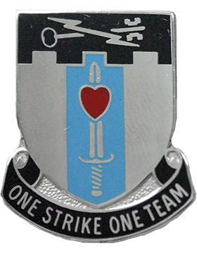 0002 Bde 101 Airborne Special Troops Bn Unit Crest (One Strike One Team)