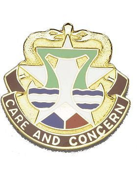 Medical Dept Fort Hood Unit Crest (Care And Concern)