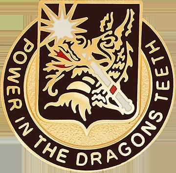 425 Medical Bn Unit Crest (Power In The Dragons Teeth)