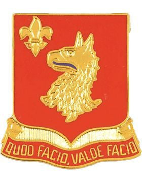 0084 Regiment Unit Crest (Quod Facio Valde Facio)