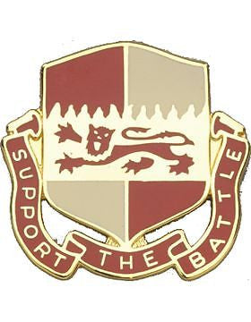 1297 Support Bn Unit Crest (Support The Battle)
