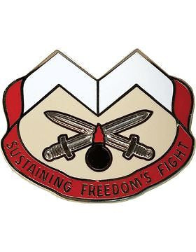 0314 Support Bn Unit Crest (Sustaining Freedom's Fight)