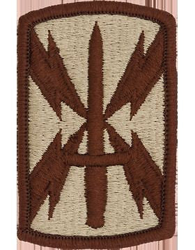 1101 Signal Brigade Desert Patch