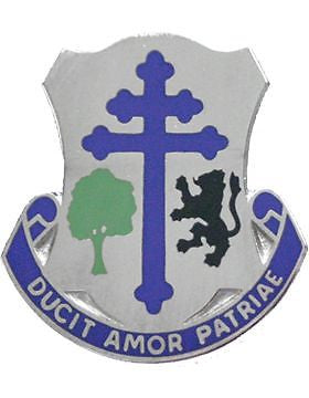 0361 Regiment Brigade Combat Team Unit Crest (Ducit Amor Patriae)