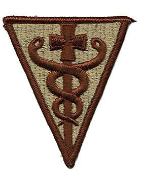 (P-0003I-D) 3 Medical Command Desert Patch