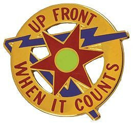 0336 Transportation Group Unit Crest (Up Front When It Counts)