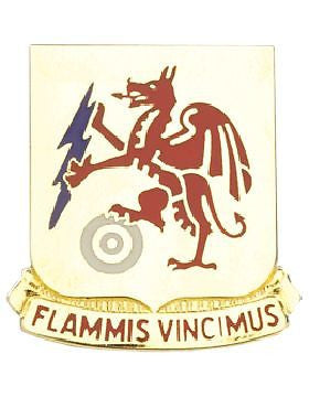 0002 Chemical Bn Unit Crest (Flammis Vincimus)