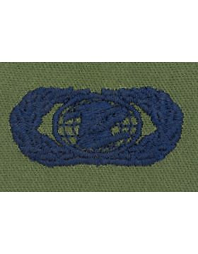 AF-S407 Commanders Badge USAF Sew-On Subdued