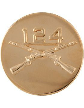 No-Shine (NS-RE-INF-0124) 124th Infantry Enlisted (Each)