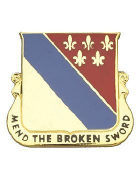 0702 Support Bn Unit Crest (Mend The Broken Sword)