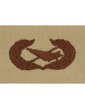 AF-SD368 Basic Historian USAF Sew-On Desert