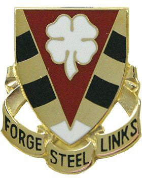 0004 NCO Academy Unit Crest (Forge Steel Links)