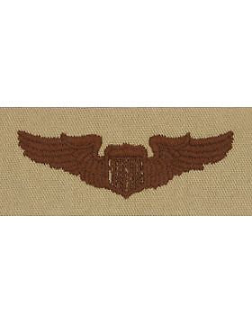 AF-SD301 Basic Pilot USAF Sew-On Desert