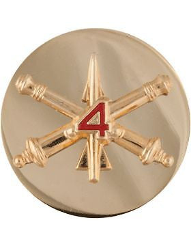 No-Shine (NS-RE-ADA-0004) 4th Air Defense Artillery Enlisted (Pair)