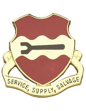 0735 Maintenance Bn Unit Crest (Service Supply Salvage)