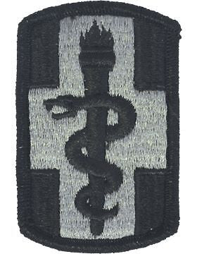 0330 Medical Brigade ACU Patch with Fastener (PV-0330A)