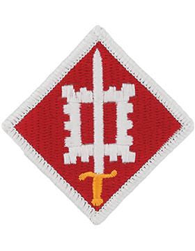 0018 Engineer Brigade Full Color Patch (P-0018D-F)