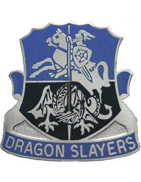 0345 Military Intelligence Bn Unit Crest (Dragon Slayers)