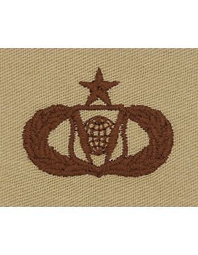 AF-SD390 Senior Command and Control USAF Sew-On Desert