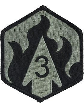 0003 Chemical Brigade ACU Patch with Fastener (PV-0003K)