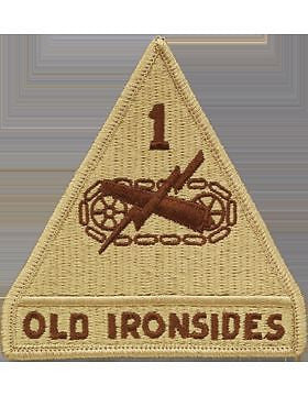 1 Armor Division with Tab Desert Patch