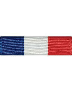 ROTC Ribbon (RC-R710) ROTC Royal Blue White and Red (L-10)