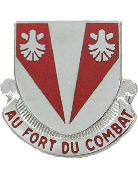 0489 Engineer Bn Unit Crest (Au Fort Du Combat)
