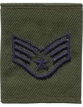 USAF Gortex Loop Rank (104) Staff Sergeant Subdued (AF-GL104)