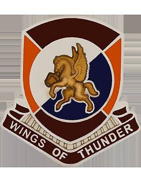 1204 Support Bn (Left) Unit Crest (Wings of Thunder)