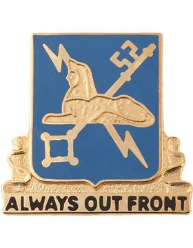 Regimental Crest (D-R108) Military Intelligence (Always Out Front)