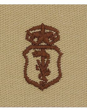 AF-SD215 Master Veterinarian USAF Sew-On Desert