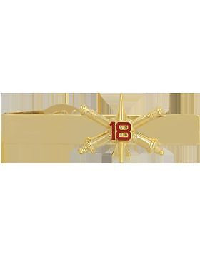 No-Shine (NS-TB-RO-ADA-018) 18th Air Defense Artillery BOS Officer Tie Bar