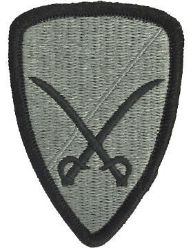 0006 Cavalry Brigade ACU Patch with Fastener (PV-0006D)
