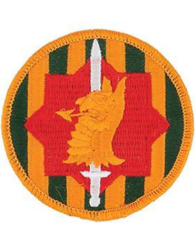 89 Military Police Brigade Full Color Patch with Fastener