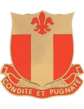 0020 Engineer Bn Unit Crest (Condite Et Pugnate)
