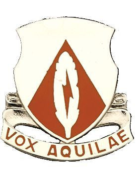 0501 Signal Bn Unit Crest (Vox Aquil Ae)