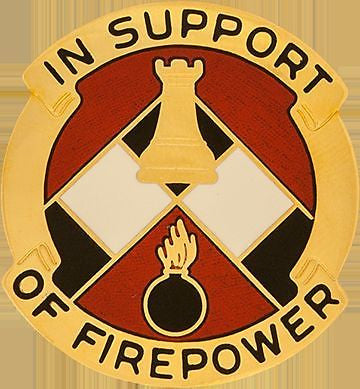 139 Ordnance Bn USAR Unit Crest (In Support Of Firepower)