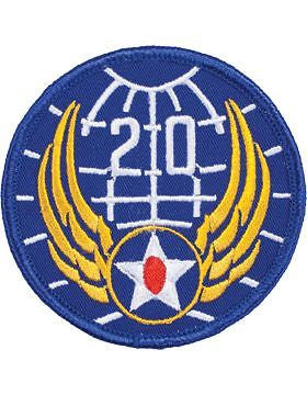 N-162 20 Air Force World War II Patch