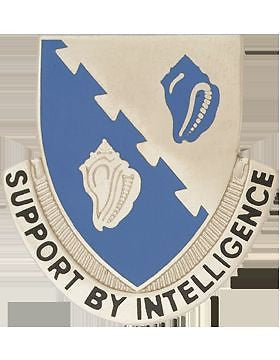 0014 Military Intelligence Bn Unit Crest (Support By Intelligence)