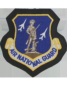 Air National Guard Patch (AF-CPANG-A-FL) Leather w/Fastener (NEW)