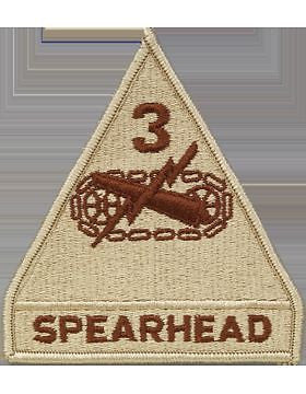 3 Armor Division with Tab Desert Patch