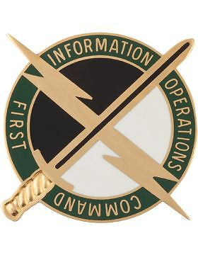 0001 Information Operations Cmd Unit Crest (First Information)