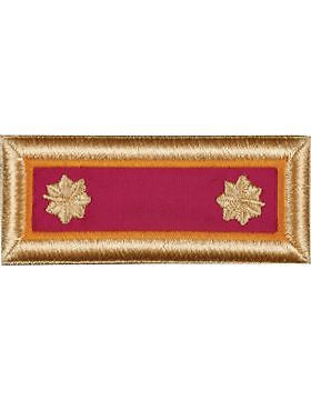 Ordnance 04 x MAJ Female Rayon Shoulder Boards (SB-OR04F)