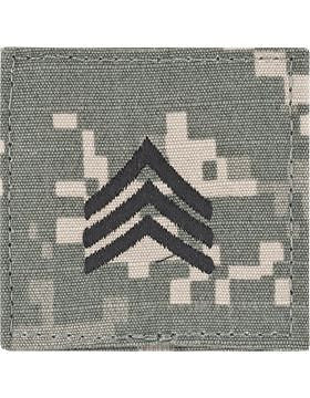 ACU Rank (SV-105) Sergeant E-5 with Fastener (SV-105)