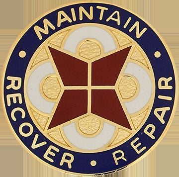 302 Transportation Bn USAR Unit Crest (Maintain Recover Repair)