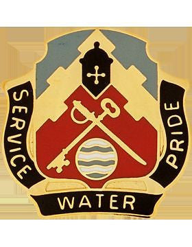 3678 Support Battalion Unit Crest (Service Water Pride)