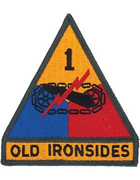 0001 Armor Division with Tab Full Color Patch (P-0001B-F)