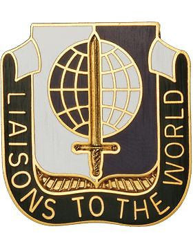 0414 Civil Affairs Bn Unit Crest (Liaisons To the World)