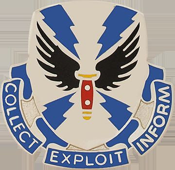 337 Military Intelligence Bn Unit Crest (Collect Exploit Inform)